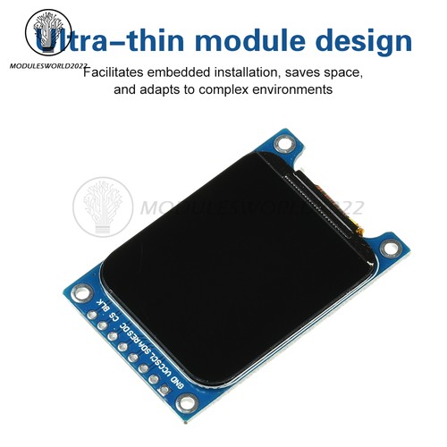 8 Pin 1,69 Zoll Farbbildschirm 240x280 SPI TFT LCD Display Modul ST7789 Treiber IC - Bild 6 von 30