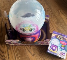 Magic Mixies Pink Magical Crystal Ball Toy Interactive Plush Doll Refill Kit Lot