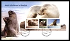 Mayfairstamps New Zealand FDC 2012 children's health sea lions First Day Cover a