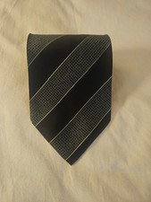 Armani Classico Silk Tie Italy   Charcoal & B...