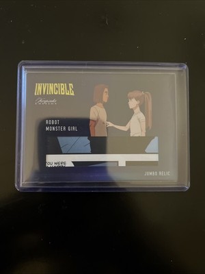 2025 Keepsake Edition Invincible Season 1 Robot Monster Girl Jumbo Relic    