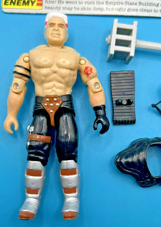 K23i5751 ROAD PIG 100% COMPLETE 1988 GI JOE DREADNOK VINTAGE FIGURE ORIGINAL - Image 3 of 4