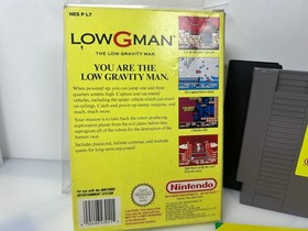 Low G Man for Nintendo NES Game - Boxed -