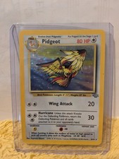 Pokémon TCG Pidgeot Holo Jungle Card 8/64 1999 Unlimited Edition