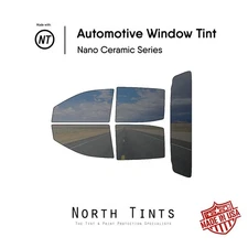 Nano Ceramic PreCut Window Tint Film for Ford Ranger 2019-2023 4 Dr SuperCrew