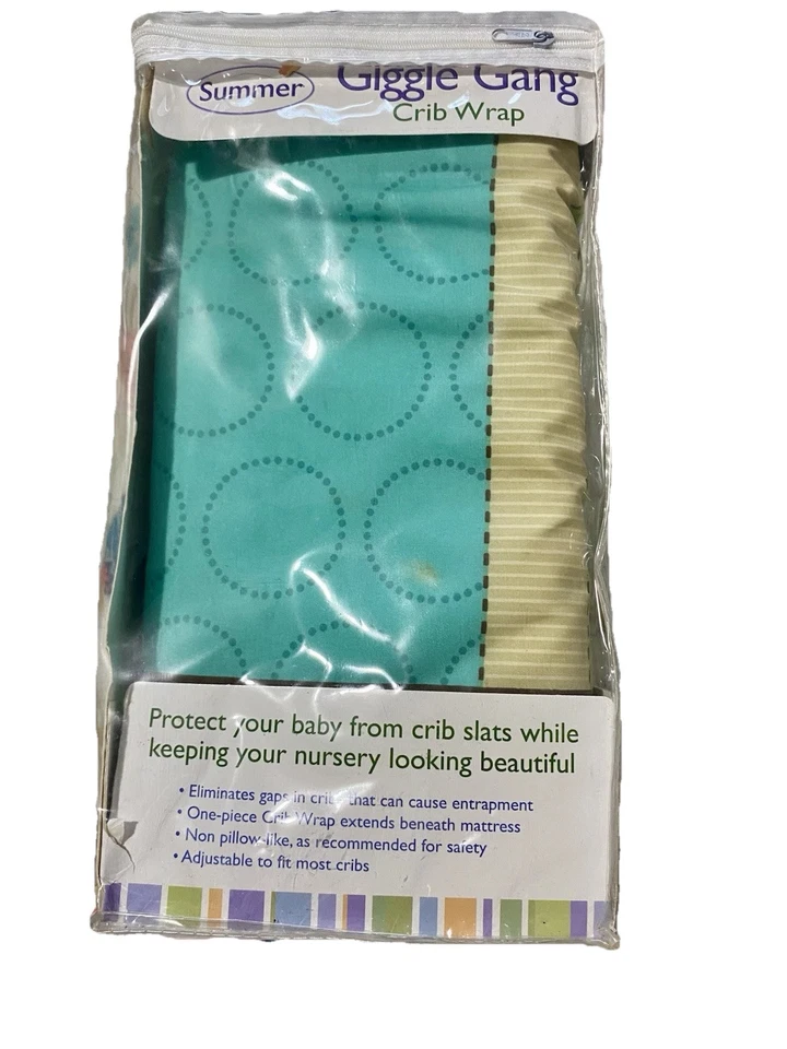 Summer Giggle Gang Crib Wrap  - Image 2 of 4