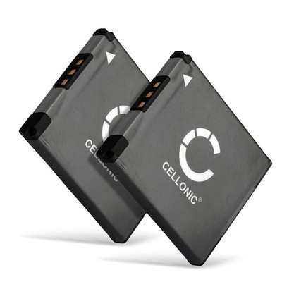 2x Akku für Canon IXUS 125 HS PowerShot A2600 IXUS 157 (600mAh) Ersatzakku