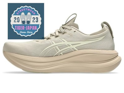 ASICS GEL-NIMBUS 28 1011C127 021 Feather Grey Cream Men Running Shoes