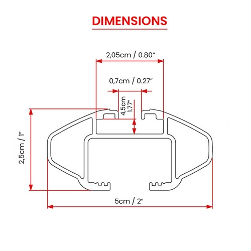 Alu Dachträger Gepäckträger Universal Bündige Schienen Silber ABE 2tlg 120 cm - Bild 5 von 10