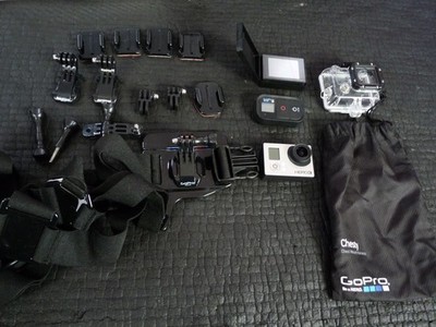 GoPro Hero 3 Action Camera Complete with lots of Accessories