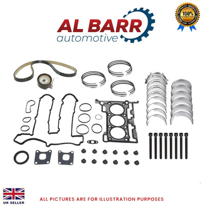 FORD ECOBOOST 1.0 M1DA REBUILD KIT WITH BEARINGS PISTON RING SET GASKET BOLT KIT