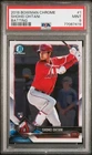2018 Bowman Chrome - Base Shohei Ohtani #1 Batting (RC) PSA 9