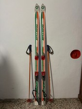 Sci vintage Spalding Tournament anni '70  cm. 175, attacchi Cober, bastoncini