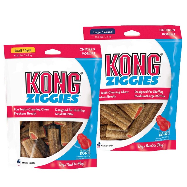 kong ziggies puppy large