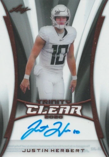 2020 Leaf Trinity Justin Herbert #CA-JH2