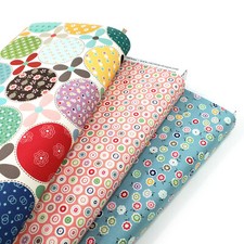 Riley Blake Bee Dots 100% cotton wideback 58" and florals