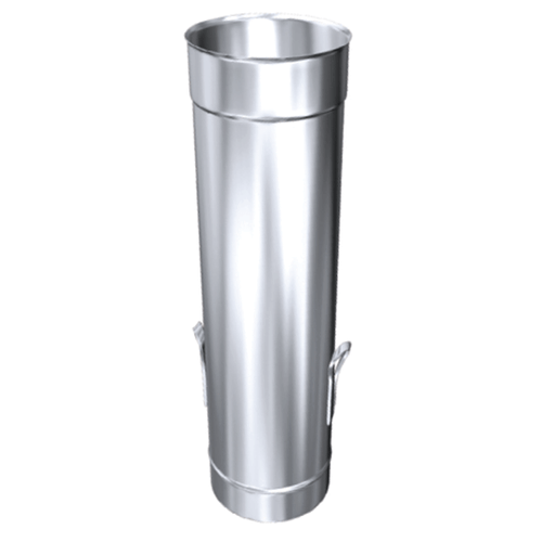 Edelstahl Schornstein Kaminsanierung Bausatz einwandig DN 80 - 200 mm V2A 0,5 mm - Bild 7 von 13