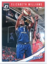 2019 Panini Donruss WNBA Base OPTIC Parallel #21 ELIZABETH WILLIAMS DREAM