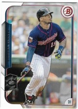 2015 Bowman #34 Kennys Vargas Minnesota Twins