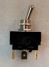 4 Prong Toggle Switch w/Nut