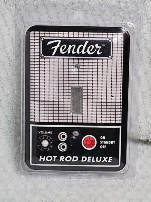 Hot Rod Deluxe Guitar Amp Light Switch Plate Cover Rock N Roll Fender