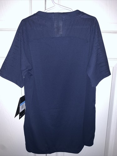 Nike Vaporknit Soccer Training DRI-FIT Shirt Youth Medium Navy AQ2711-149 Jersey - Picture 4 of 4