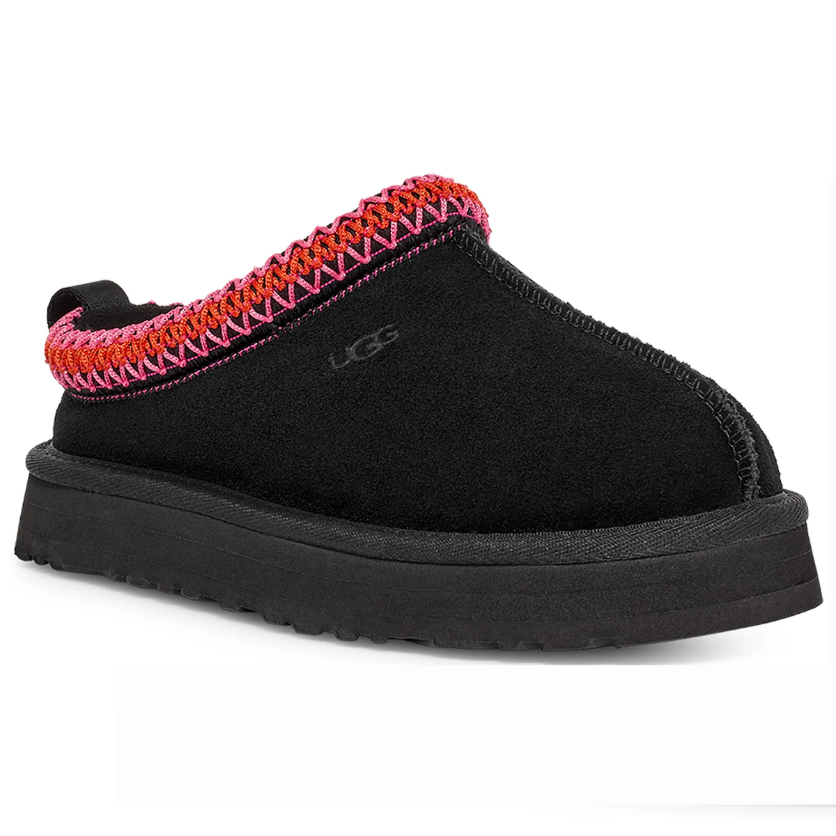 UGG Tazz Slipper Clog for Kids in Black Multi and Many Sizes  display picture 1