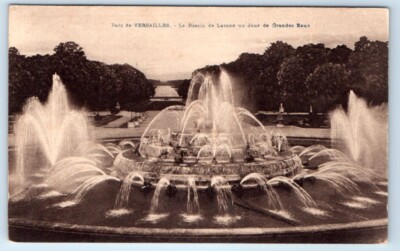 Versailles - Le Bassin de Latone - FRANCE Postcard