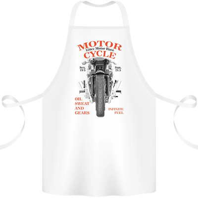 850cc Motor Race Biker Motorrad Motorrad Baumwolle Schürze 100% Bio