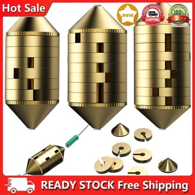 3Pcs Fishing Sinker Weights Sharped Sinkers Fishing Tackles Fishing Accessories