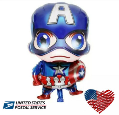 Balloon Mini Captain America Baby Hero Birthday Avengers Party FAST SHIPPING US 