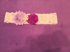 NWOT Womens Purple Wedding Garter