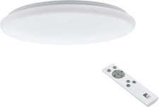 EGLO GIRON runde LED Deckenleuchte 40W ⌀57cm mit Fernbedienung EEK:D(Spektr A-G)