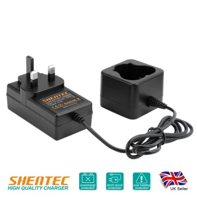 SHENTEC 12V Li-ion Battery Charger For Black & Decker BL1110,BL1310,BL1510,LB12,LBX12