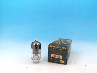 Tube électronique Tesla 6BC32 / EBC91 / 6AV6 – Modèle RCES62, Neuf Sous Emballage D'origine