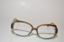 Vintage SRO Sunglass/Eyeglass Frames S672 53 17-130MM Brown/Green Italy