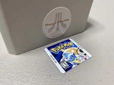 Pokemon Blue (Nintendo Game Boy) Replacement Label