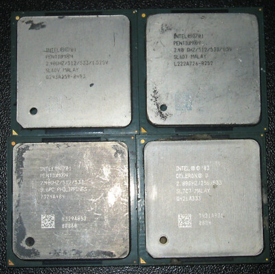 Intel Pentium 4 Celeron D FSB 400 533 800 Sockel 478 478-pin FC-PGA2 mPGA478B