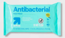 Antibacterial Hand Wipes, Fresh Scent, 40 Ct