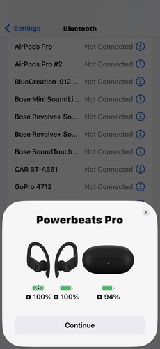 Beats Power Beats Pro Wireless Bluetooth Headphones In Case - Picture 6 of 6