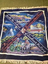 Vintage Souvenir Pillow Sham from Malta.