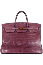 BORSA HERMÈS 2009 BIRKIN 40 CM PELLE DI ALLIGATORE OPACA