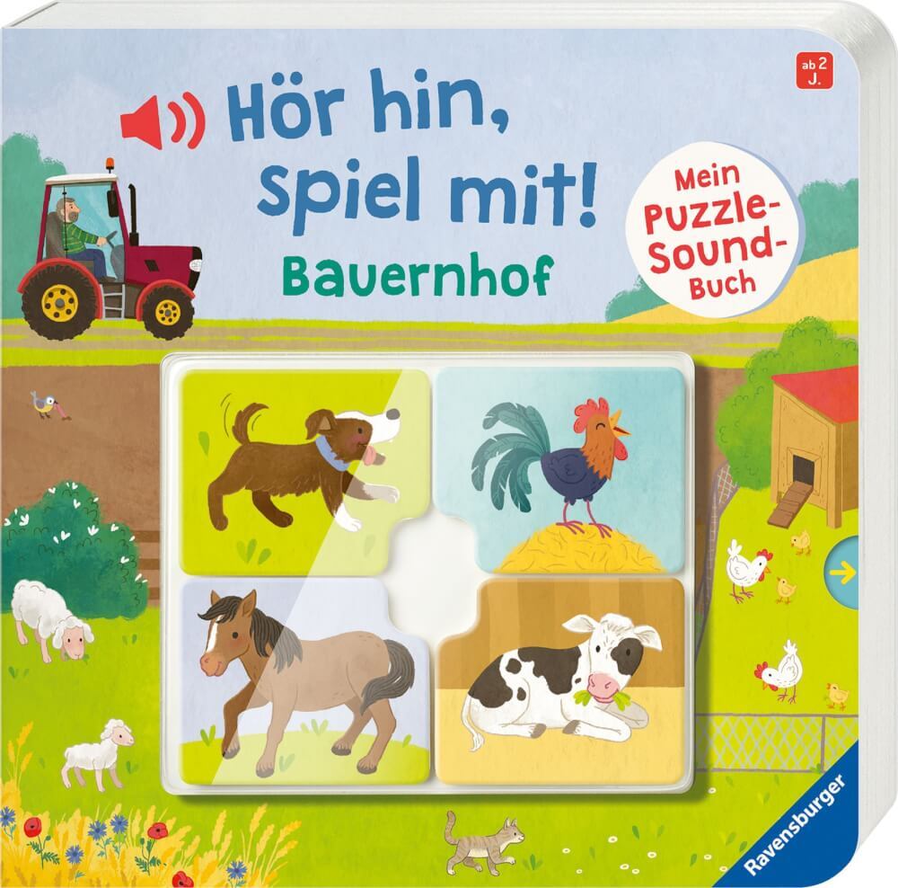 Thumbnail - Ravensburger 43991 Mein Puzzle-soundbuch: Bauernhof