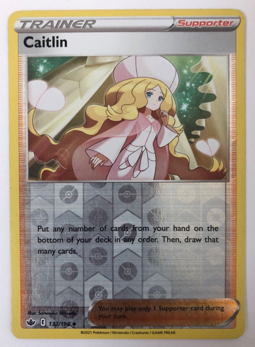 caitlin pokemon card Caitlin 132/198