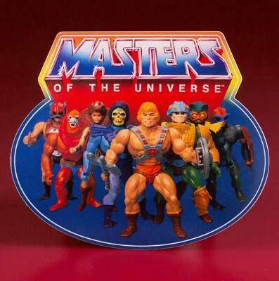Masters of the Universe MOTU He-Man 8 Back Sticker Aufkleber Custom Fan-made