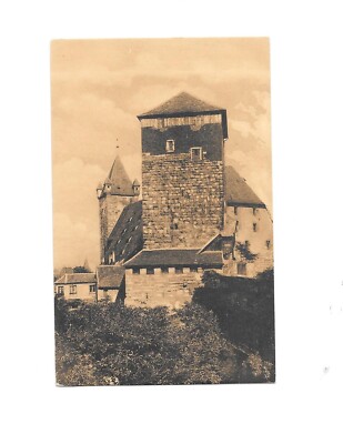 NurnBurg Funfeckiger Term  German  Vintage Postcard Unposted Preowned
