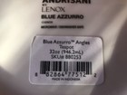 LUCA ANDRISANI by LENOX BLUE AZZURRO TEAPOT ANGLES  32 OZ NEW original packaging — photo 4