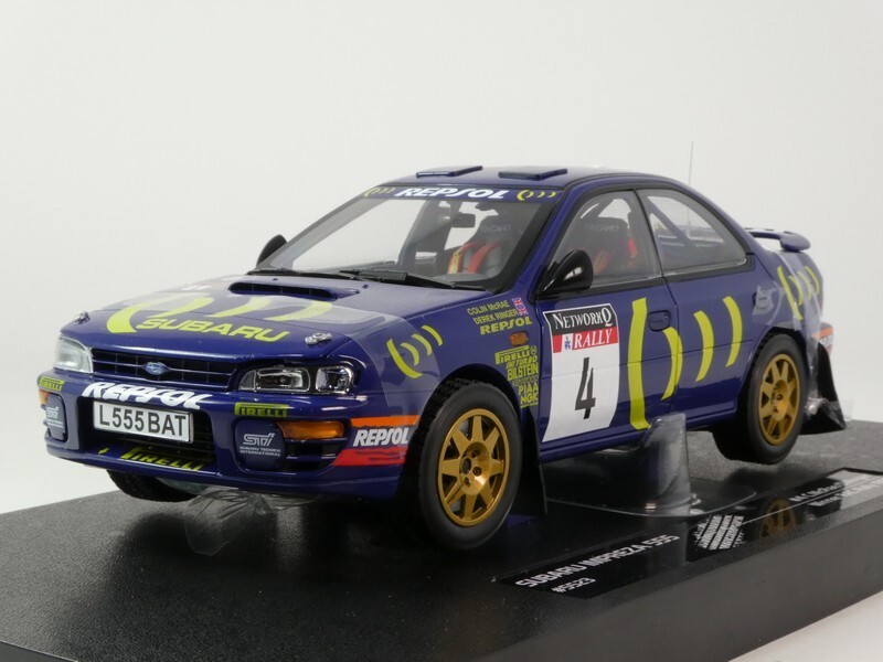 Sunstar 1/18 Subaru Impreza #12 Rally Ypres 1998 - Collection Neuve Sous Blister