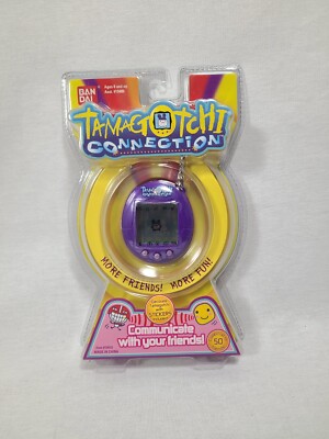 Tamagotchi Connection Purple Bandai Brand New Factory Sealed 2004 RARE