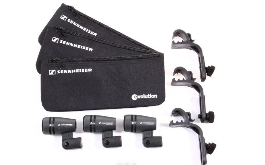 Sennheiser e604 Dynamic Cardioid Drum Mic 3 Pack Dealer  Warranty - Image 2 of 4